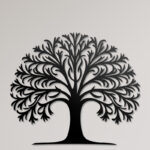 Arbol de la Vida en Archivo Digital para Corte Láser