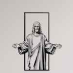 Cuadro Cristo Rey en Archivo Digital para Corte Láser