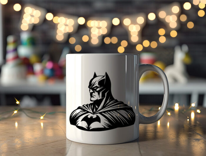 Vector de Batman Busto en Archivo Digital para Corte Láser