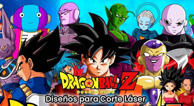 Vectores de Dragon Ball para Corte Láser