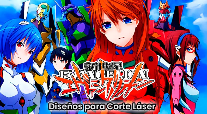 Vectores de Evangelion para Corte Láser