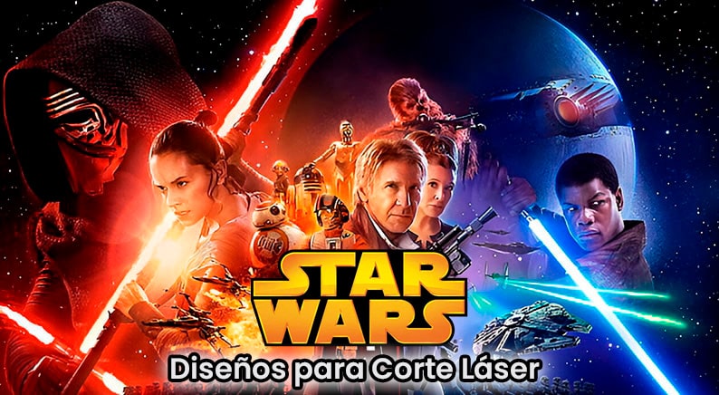 Vectores de Star Wars para Corte Láser