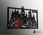 Hogwarts en Archivo Digital para Sublimación y Corte Láser