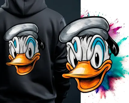 Pato Donald en Ilustración para Sublimación