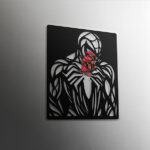 Vector de Spiderman en fondo en Archivo Digital para Corte Láser