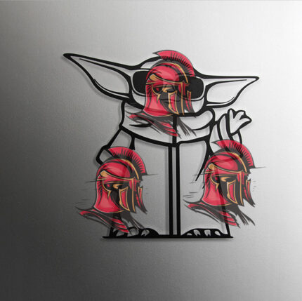 Vector Baby Yoda en Archivo digital SVG para sublimacion