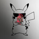 Vector de Pikachu para sublimacion en Archivo digital