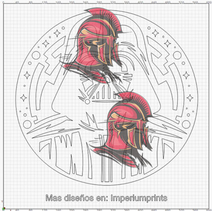 Vector de Dark Vader en Archivo Digital para corte láser e Impresión en DXF